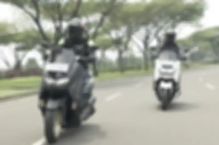 Ilustrasi motor baru Yamaha NMAX