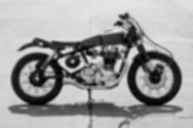 Royal Enfield 350 cc G2 custom scrambler dari Nomad Motorcycles