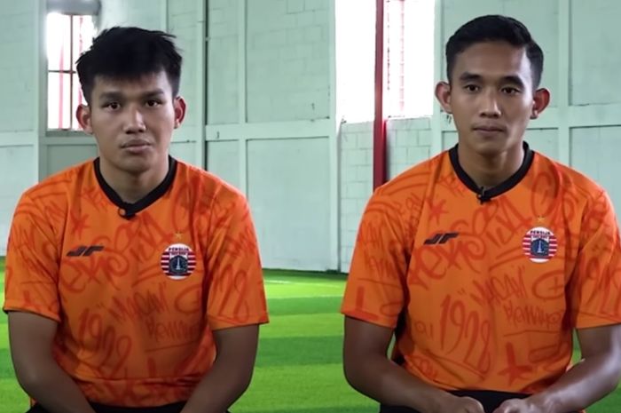 Witan Sulaeman dan Rizky Ridho di YouTube Persija Jakarta