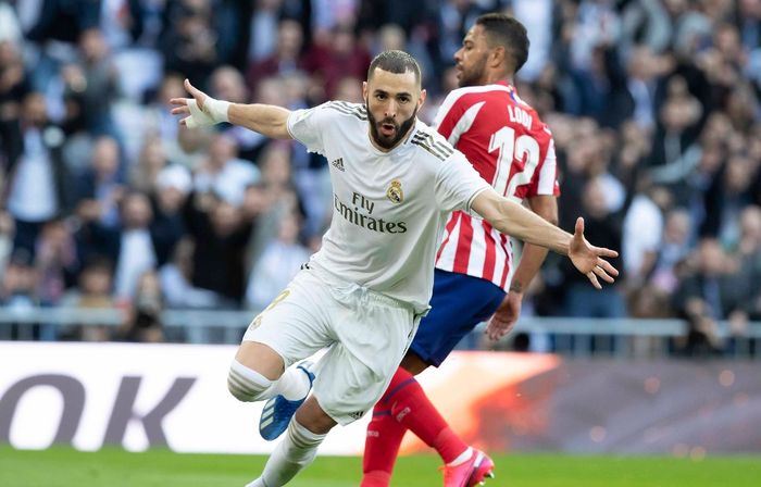 Bomber Real Madrid, Karim Benzema.