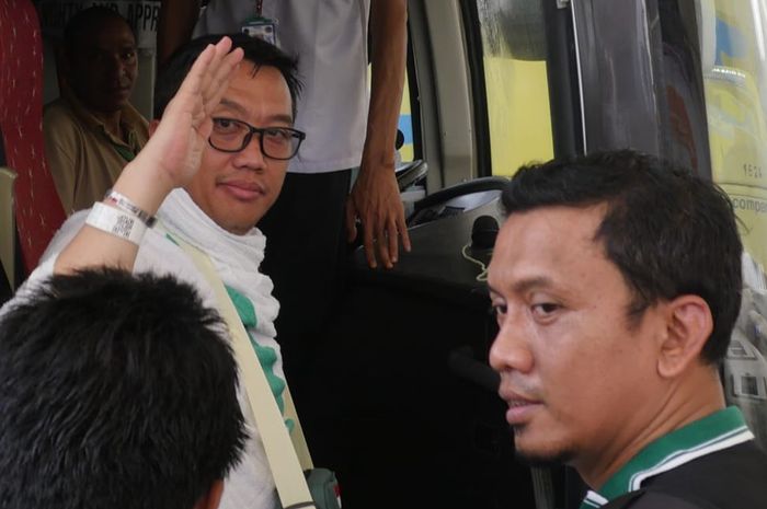 Menpora Imam Nahrawi saat tiba di Bandara King Abdul Aziz Jeddah, Selasa (6/8/2019).