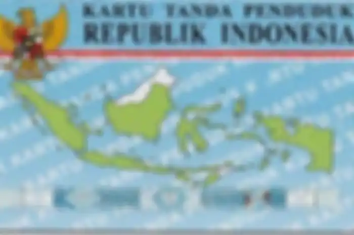 Ilustrasi KTP elektronik