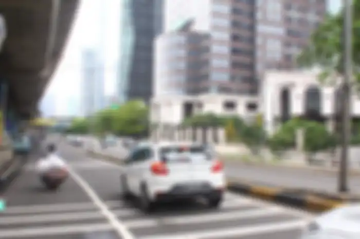 Ilustrasi jalan di Jakarta 