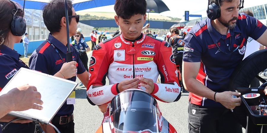 Moto3 Indonesia 2023 - Luapan Kebahagiaan Bos Honda Team Asia Umumkan Fadillah Arbi Aditama Tampil di Mandalika