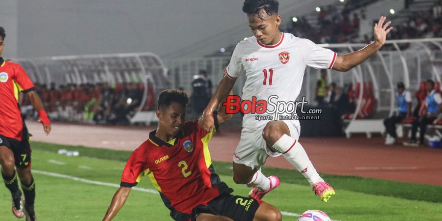 Hasil Kualifikasi Piala Asia U-20 2025 - Timnas U-20 Indonesia Betah di Puncak Klasemen usai Pulangkan Timor-Leste