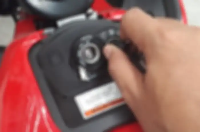 Ilustrasi rumah kunci motor