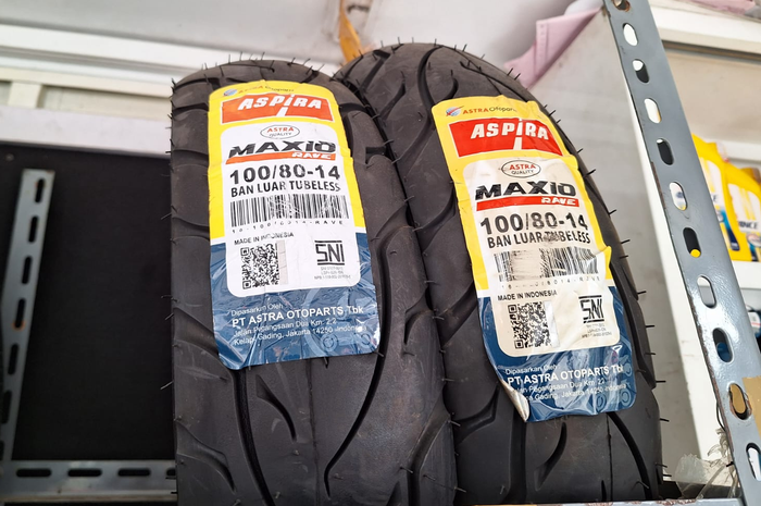 Sikat nih ban motor murah untuk motor matic dijual mulai Rp 100 ribuan.