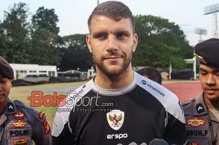 Kiper timnas Indonesia, Maarten Paes.