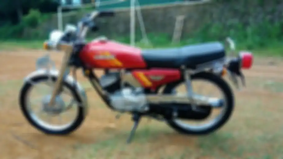 Kawasaki Binter KH100 kepunyaan Haryono