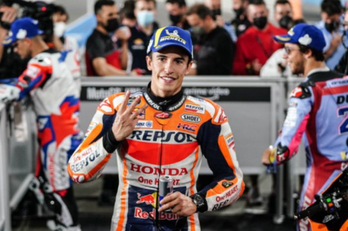 Pembalap Repsol Honda, Marc Marquez 