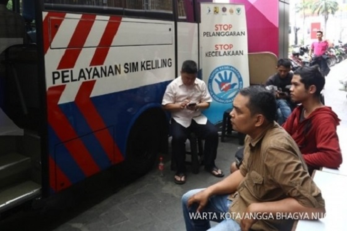 Ilustrasi Layanan SIM Keliling 10 Juni 2021
