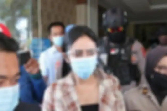 Vernita Syabilla dihadirkan saat rilis yang dilakukan pihak Polresta Bandar Lampung