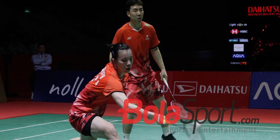 Indonesia Open 2025 - Jalan Terbuka untuk Wakil Indonesia, Ganda Campuran China Saling Sikut Sejak Awal 