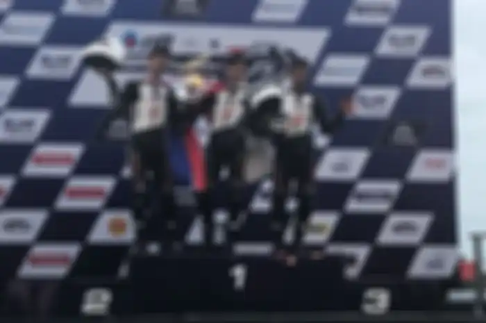 Herjun Atna Firdaus dan Muhammad Hildan Kusuma berhasil podium
