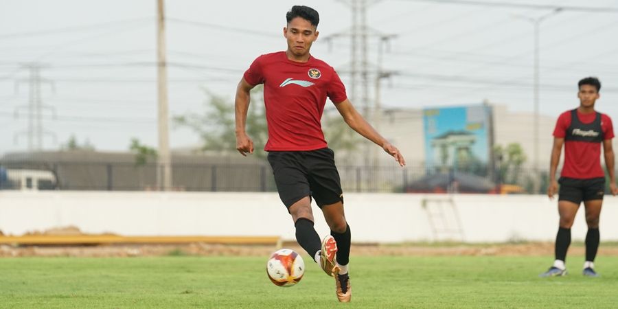 Hasil Babak I SEA Games 2023 - Gol Marselino Ferdinan Bawa Timnas U-22 Indonesia Ungguli Filipina