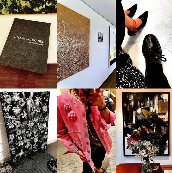 Postingan G-Dragon Saat Berkunjung ke Pameran Seni.