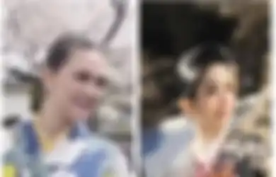 Kimono Syahrini dan Luna Maya Saat Bersama Reino Barack Ternyata Punya Makna Berbeda
