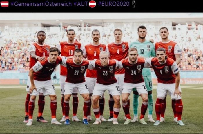 Timnas Austria bersua timnas Ukraina dalam laga pamungkas Grup C EURO 2020