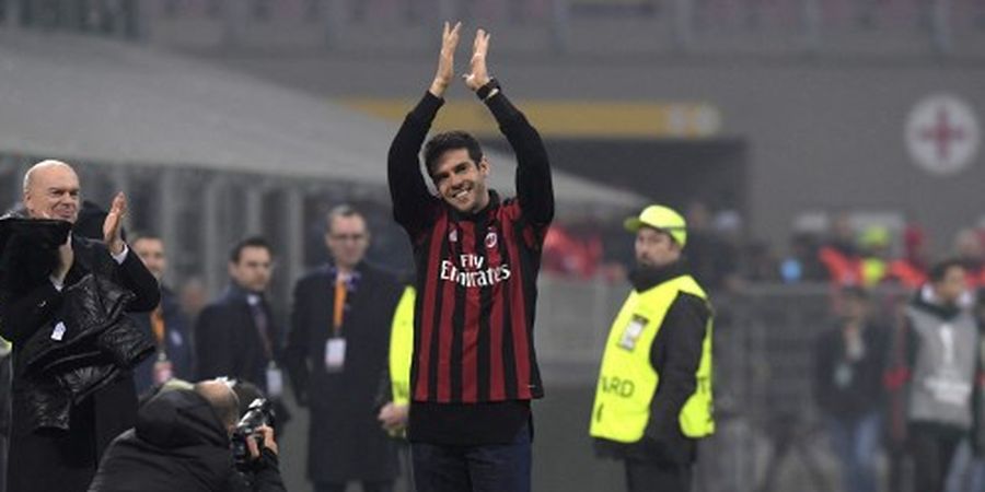 Kaka Kirimkan Doa Terbaik untuk AC Milan dan Paolo Maldini