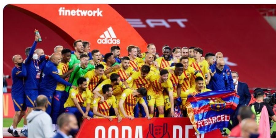 15 Pemain Barcelona Baru Pertama Kali Juara, Kala Copa del Rey Bukan Piala Kaleng-kaleng