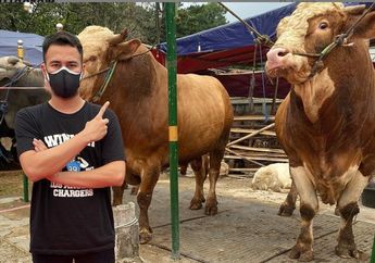 Raffi Ahmad Salurkan Hewan Kurban ke Tenaga Kesehatan