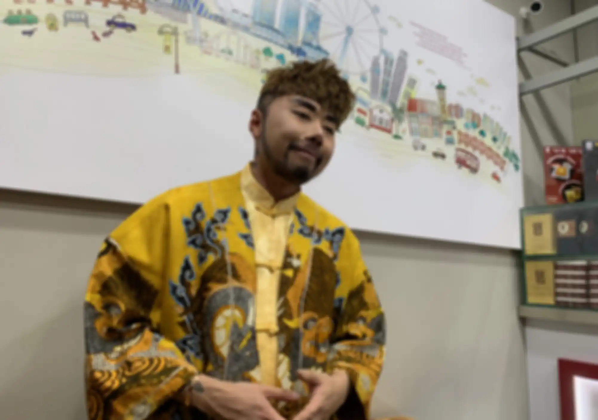 Roy Kiyoshi ketika ditemui di kawasan Kelapa Gading, Jakarta Utara, Sabtu (21/1/2023).