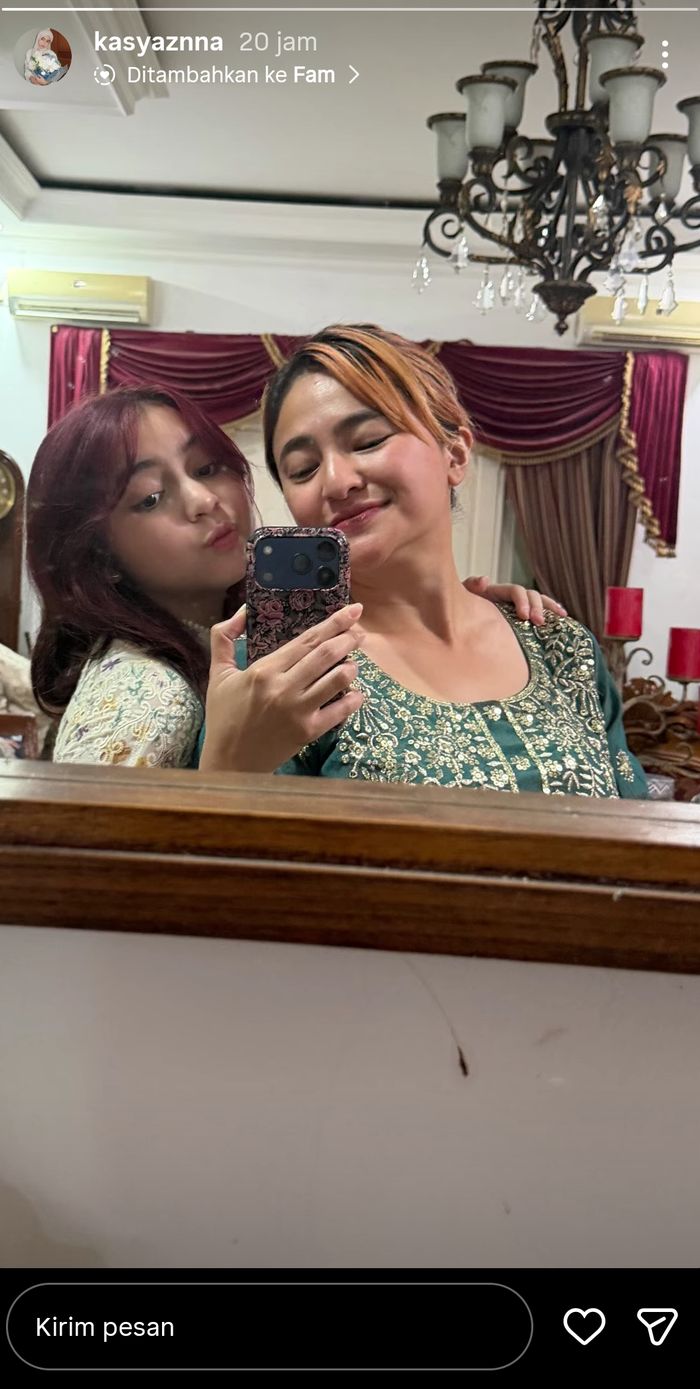 Postingan Sienna, putri mantan pasangan Ben Kasyafani dan Marshanda