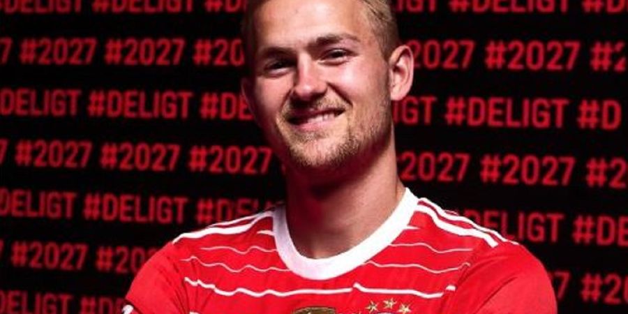 RESMI - Matthijs de Ligt Gabung Bayern Muenchen, Harga Rp1,2 Triliun dan Teken Kontrak hingga 2027