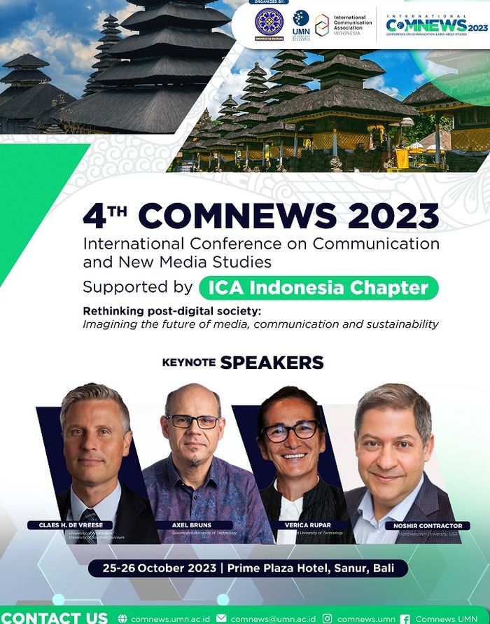 Fakultas Ilmu Komunikasi UMN menyelenggarakan konferensi internasional COMNEWS