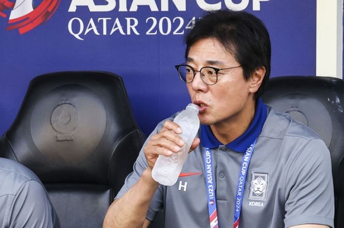 Pelatih Korea Selatan di Piala Asia U-23 2024, Hwang Sun-hong.