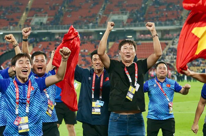 Ranking FIFA Timnas Vietnam semakin meninggalkan Timnas Indonesia usai juara Piala AFF 2024.