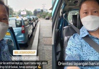 BOS Blue Bird Turun Gunung Nyamar jadi Sopir Taksi, Santuy Mangkal di Mall sampai Ketemu Anak Buah Sendiri