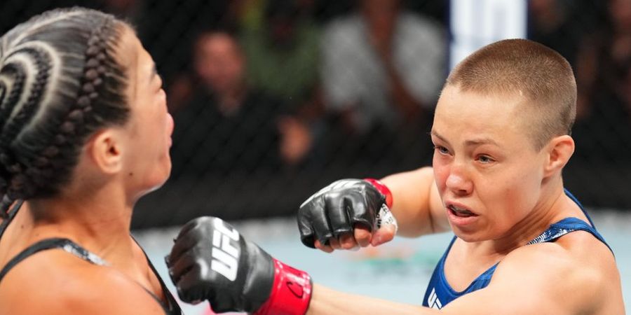 Rekap UFC Fight Night - Rose Namajunas Dominan, 1 Laga Dihentikan karena Serangan Terlarang