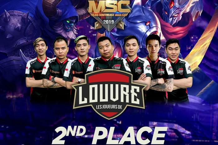 Louvre eSports runner-up MSC 2019