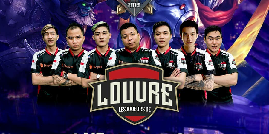 Bursa Transfer Pro Player eSports Indonesia, Kisah Louvre eSports