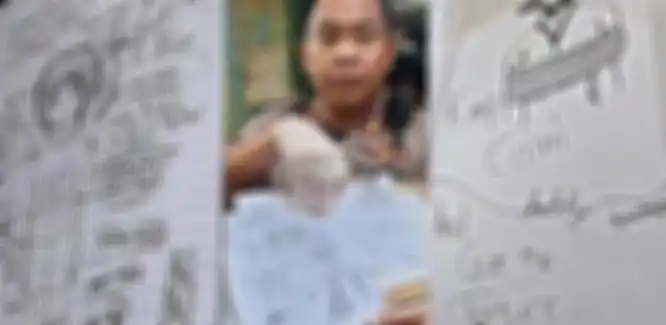 Terungkap makna dibalik gambar milik siswi SMP yang bunuh bocah balita di sawah besar