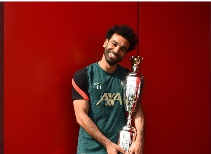 Mohamed Salah memenagkan PFA Player of the Year 2022.