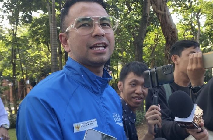 Raffi Ahmad ditemui di kawasan Senayan, Jakarta Pusat, Selasa (11/3/2025).