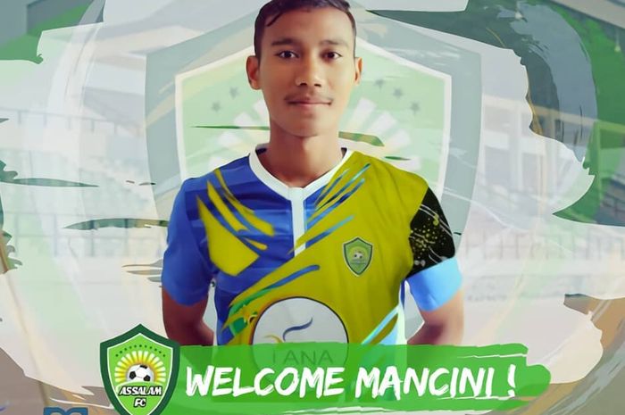 Julian Mancini, striker Lampung Sakti FC yang gabung klub Timor Leste, Assalam FC.