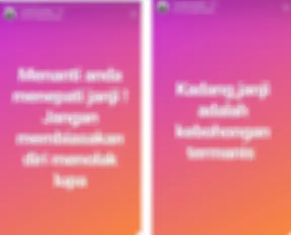 Unggahan instastory Raul Lemos