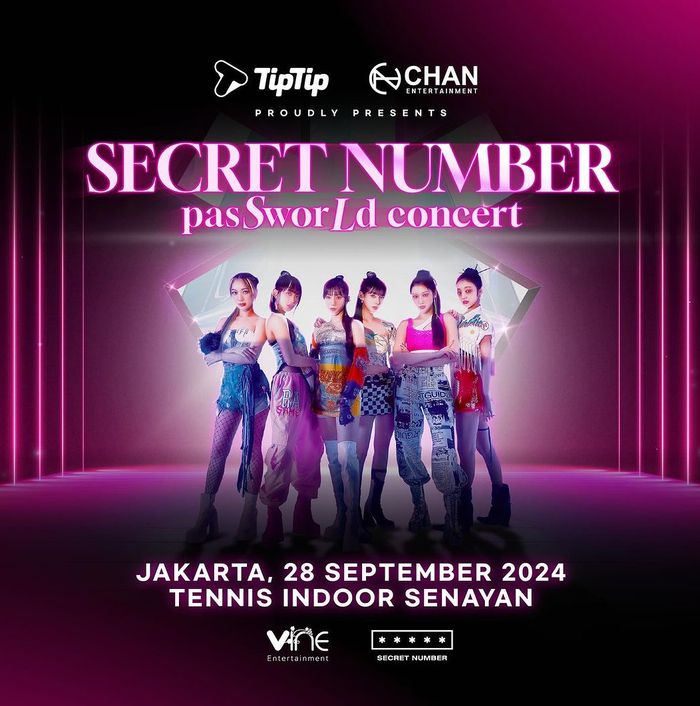 Secret Number akan menggelar konser di Tennis Indoor Senayan pada 28 September 2024