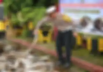 Biar Tenang Sambut Ramadhan, Polisi Lindas Ratusan Barang Bukti Knalpot Racing 