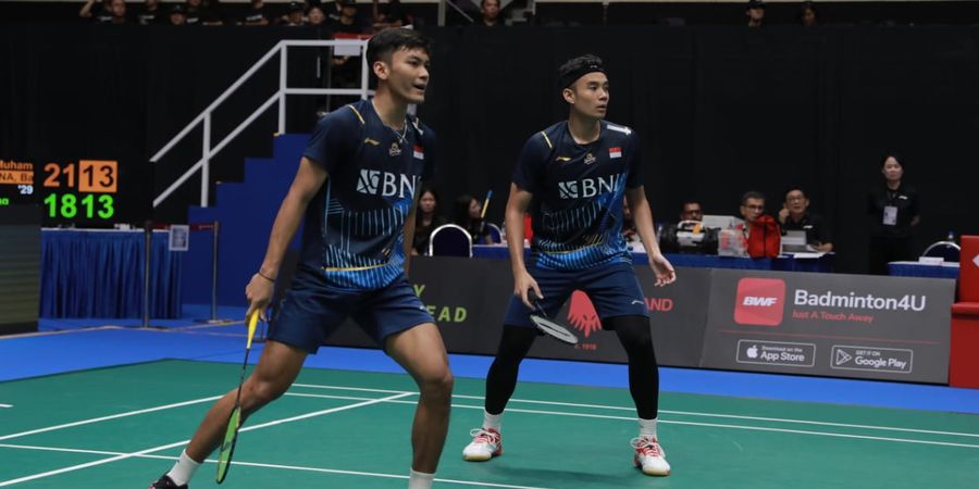 Hasil Singapore Open 2023 - Fikri/Bagas Terhenti Usai Ditikung Ganda Putra Malaysia