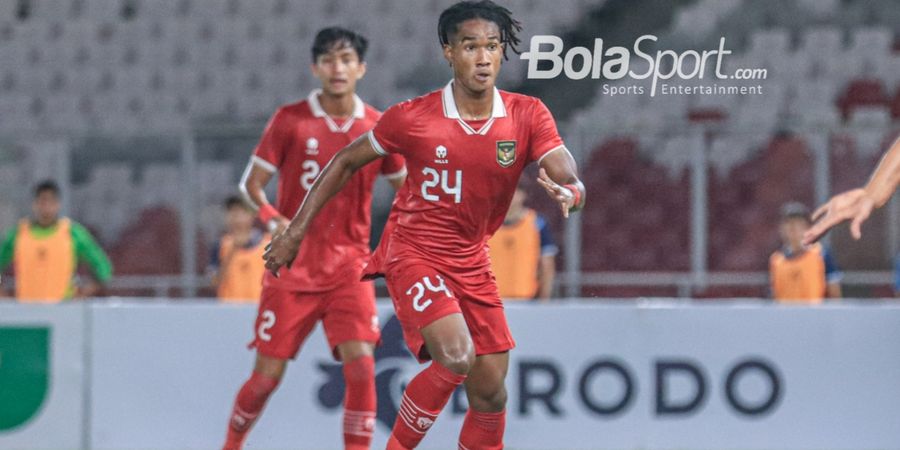 Jelang Hadapi Irak di Piala Asia U-20 2023, Ronaldo Kwateh Tak Ingin Rekannya Takut Sebelum Bermain