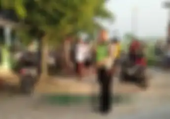 Ngeri! Pelajar Belum Punya SIM Bawa Motor, Tabrak Pejalan Kaki dan Motor Lain dari Lawan Arah