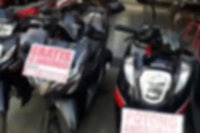 ILUSTRASI. Jual motor kredit yang belum lunas malah berujung masuk penjara.