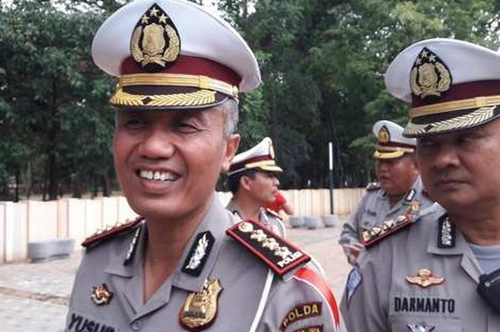 Dirlantas Polda Metro Jaya, Kombes Yusuf, di Istora Senayan, Jakarta Pusat, Selasa (18/9/2018)
