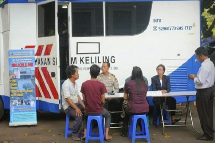 Ilustrasi, Lokasi SIM Keliling 1 Juli 2022