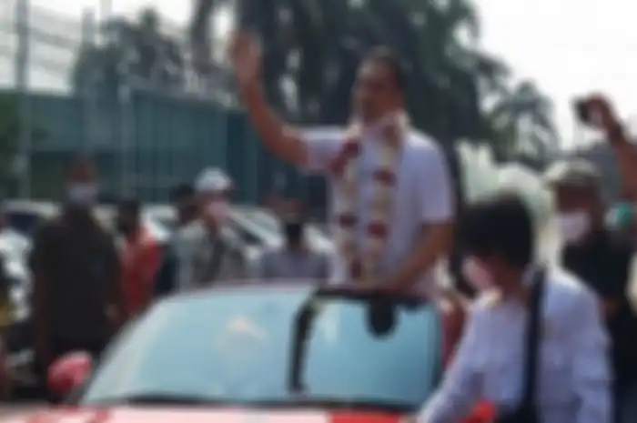 Saipul Jamil saat bebas dari penjara.