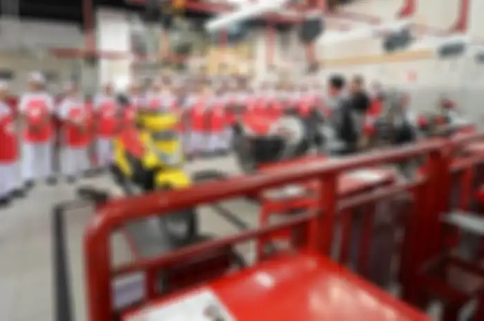 Dalam tahun 2017 Ada 5.050.000 motor Honda yang servis di AHASS
